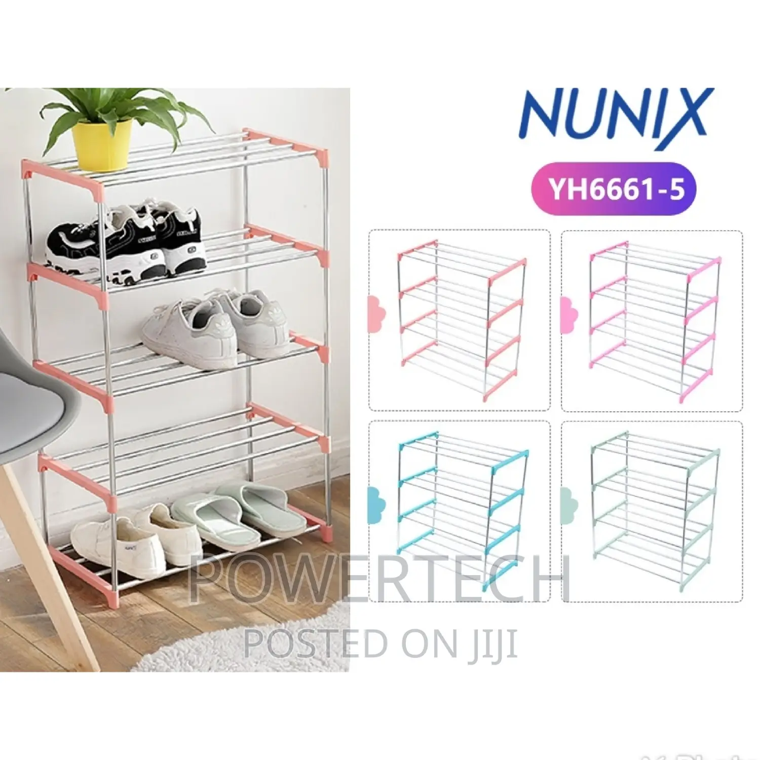 Nunix Portable Shoe Rack