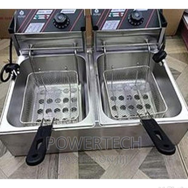 Nunix Commercial Double Deep Fryer 12L
