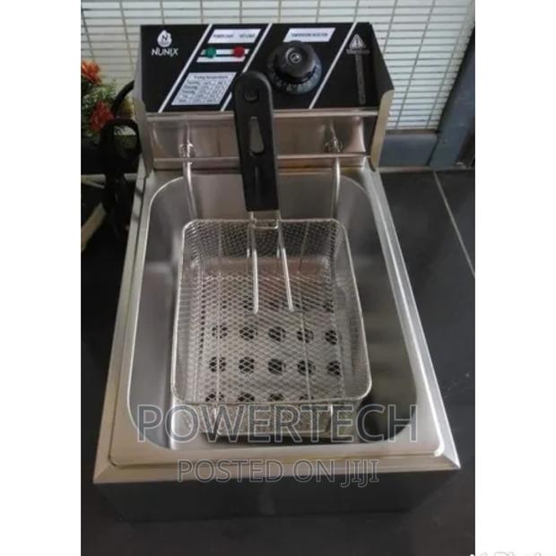 Electric Deep Fryer 6 Litres Silver 6 Litres. - main view