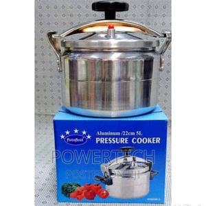 Aluminium Pressure Cooker With Safety Lock- Non Explosive - thumbnail 2