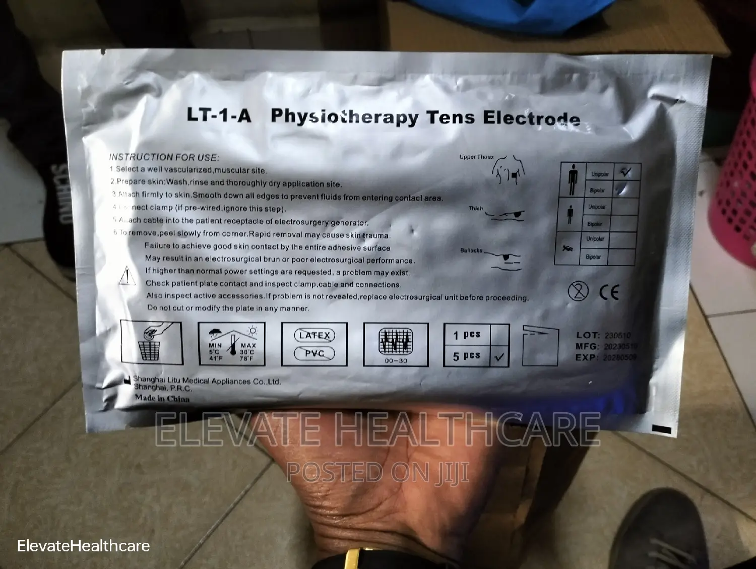 Disposable Bipolar Patient Plate / Dietharmy Plates