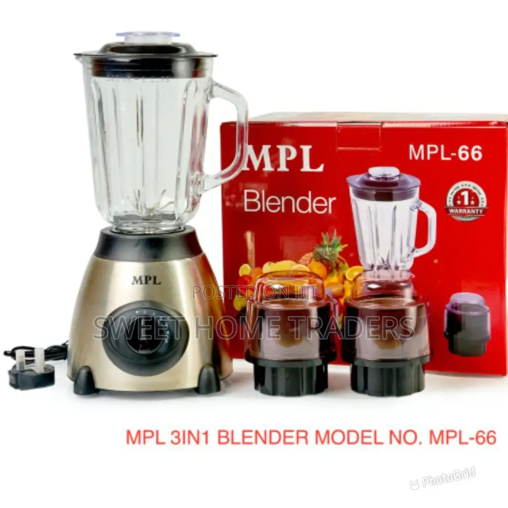 MPL 3-in-1 Blender, Grinder Chopper