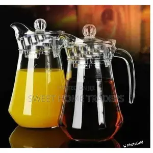 Water Jug Glass With Acrylic Lid Durable Jugs
