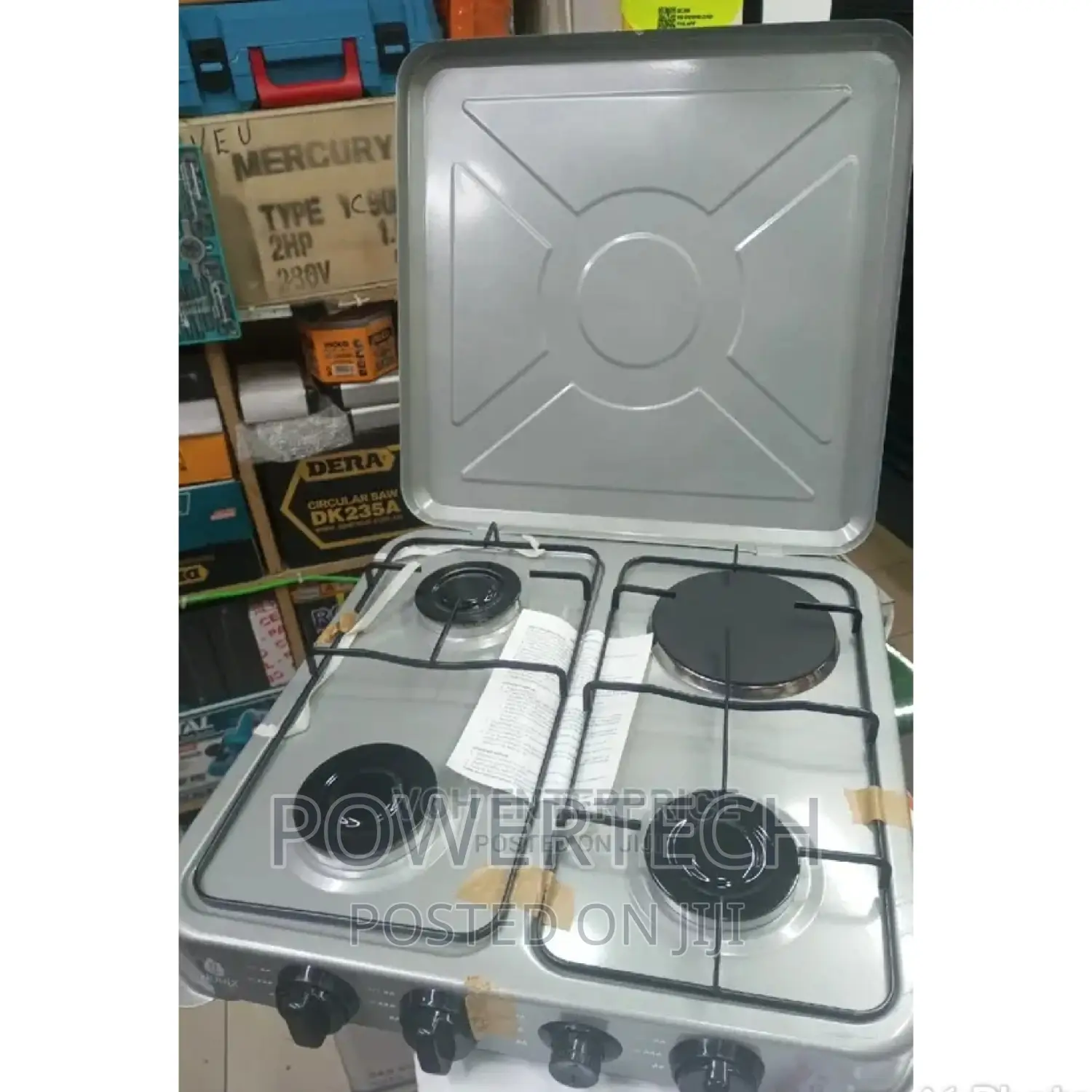 Gas and Electric Table Top Cooker.