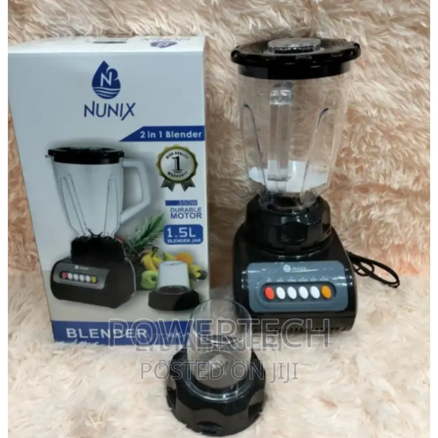 Ak105 Quality Nunix Blender 2 in 1 Blender