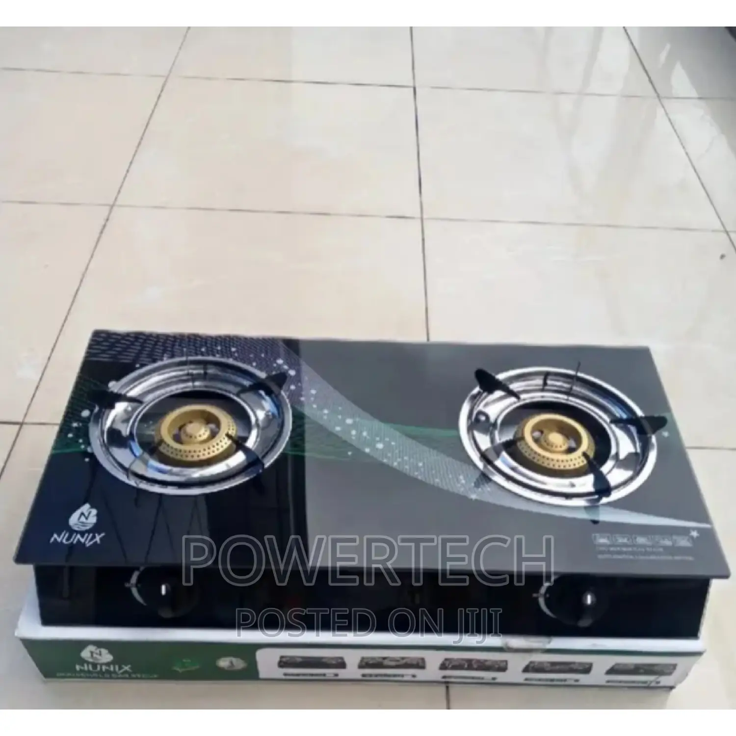 2 Burner Glass Top Table Top Cooker
