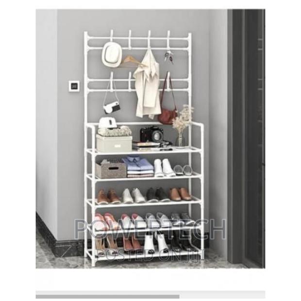 Multi Function Shoe , Hat and Cloth Hanger Rack - main view