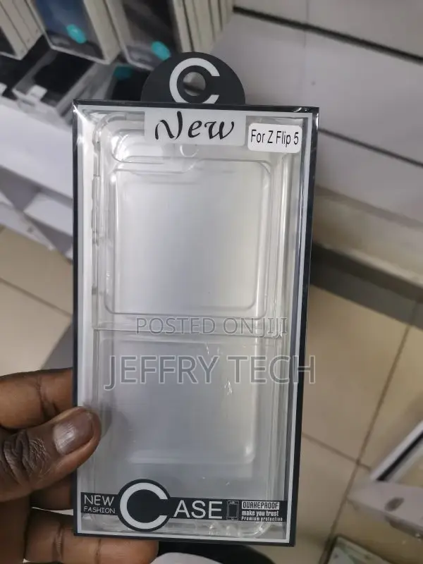 Samsung Galaxy Z Flip5 Crystal Clear Hard Phone Back Case Co