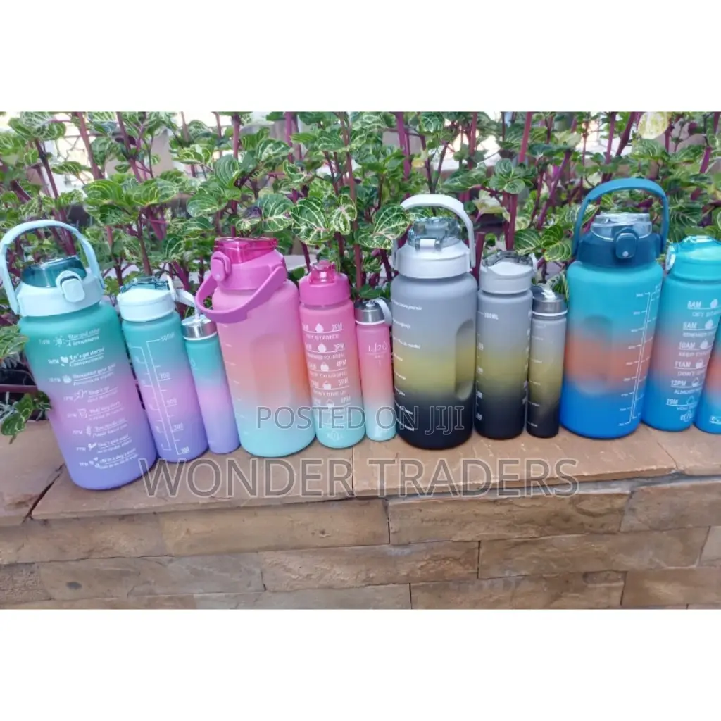 3in1 Motivational Water Bottle