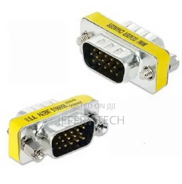 VGA Male-Male Adapter, Hd15/M-Hd15/M