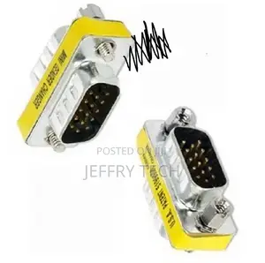 VGA Male-Male Adapter, Hd15/M-Hd15/M
