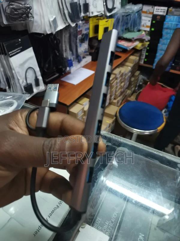 USB + Type C Hub 7-Port USB 3.0 Data Hub Adapter Portable US - thumbnail 4