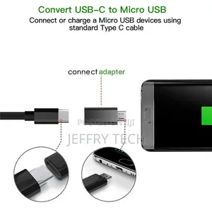 USB Type C to Micro USB Android Adapter Connector