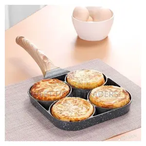 High Quality Heavy Granite Non-Stick 4 Slot Pancake/Egg
