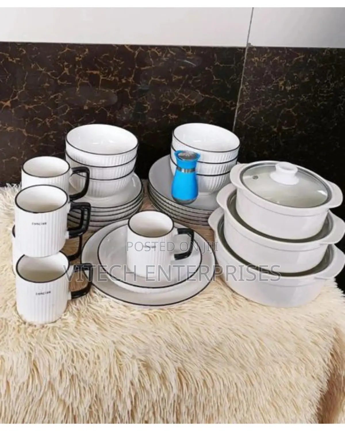 31 Pcs Trendy Dinner Sets