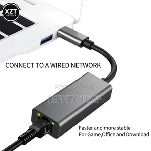 General USB C Ethernet USB-C to RJ45 Lan Adapter 1000M for M