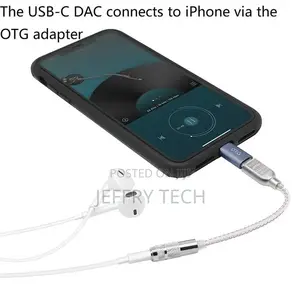 USB-C Female to Lightning Male OTG Adapter,Type-C Digital H
