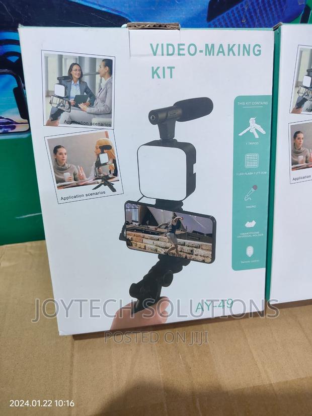 Vlogging Kit' for Video Shooting, Selfie, Tiktok; - main view