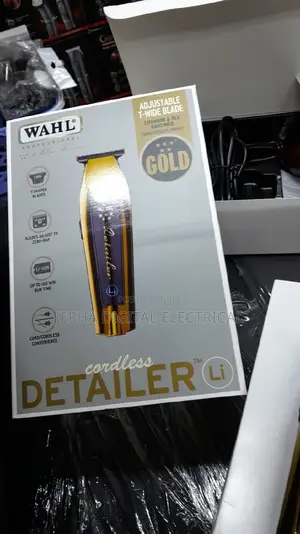 Gold Wahl Detailer Cordless New