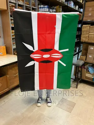 Kenyan Flag Medium 30 X 46''