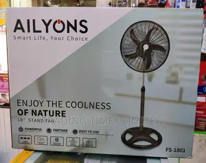 Stand Fan 18" Round Base (Aliyons)