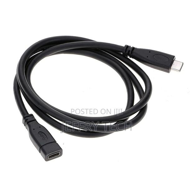 General 1m Black Type C Male to USB 3.1 Female Sho