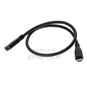 General 1m Black Type C Male to USB 3.1 Female Sho