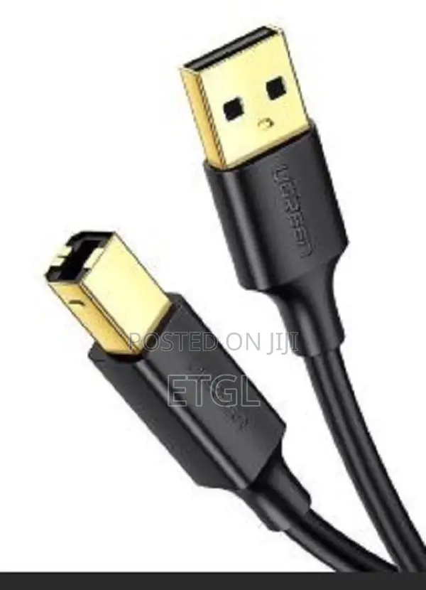 Ugreen Usb 2.0 Am to Bm Printer Cable 5m (Black)