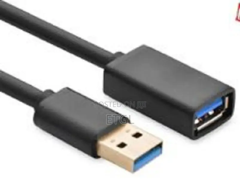 UGREEN USB 3.0 A Male To Female Extension Cable 3M Black