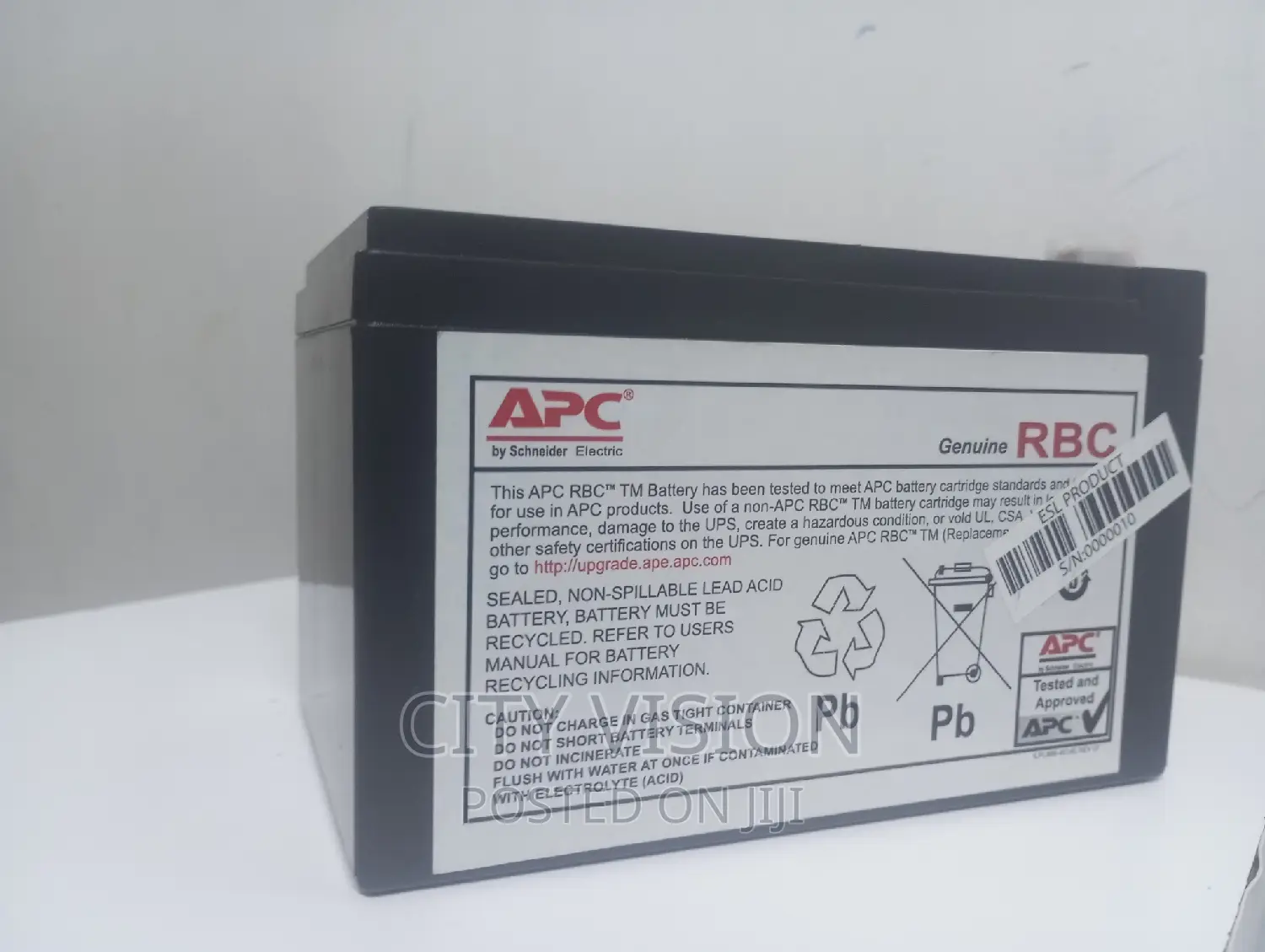 12ah/12v APC Ups Battery 12v/12ah Ups Battery!!