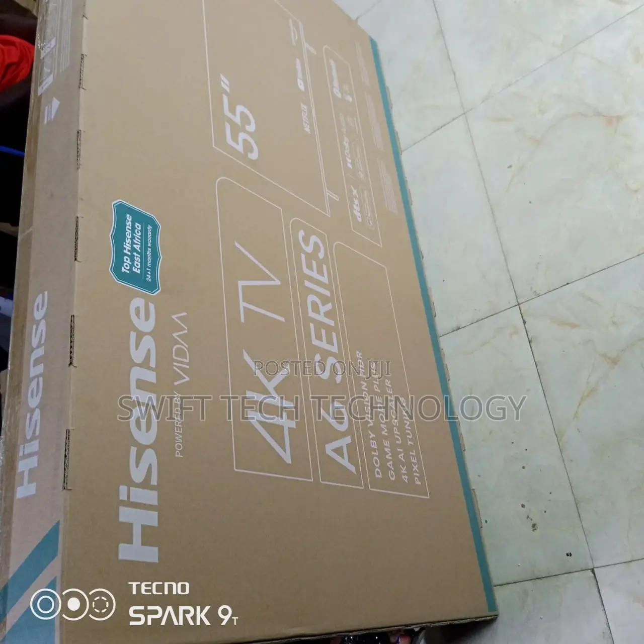 Hisense, Hisense 55 Inches A6 Series Smart Vidaa