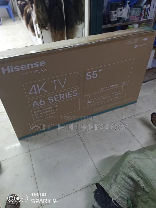 Hisense 55 Inches Android Frameless Tv Vidaa ,Vidaa 55 - thumbnail 4