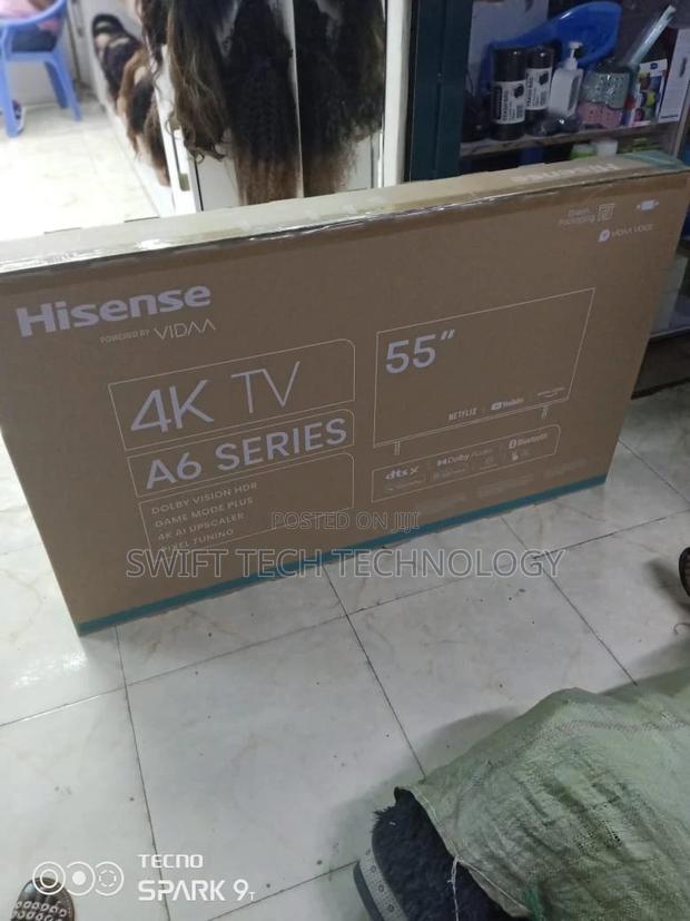 Hisense 55 Inches Android Frameless Tv Vidaa ,Vidaa 55 - thumbnail 5