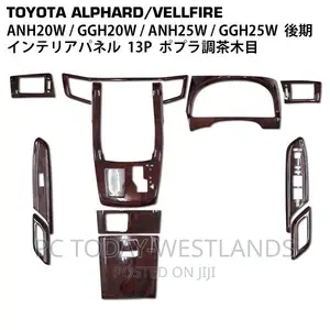 Alphard Vellfire ANH20W GGH20W ANH25W GGH25W Interior Panel
