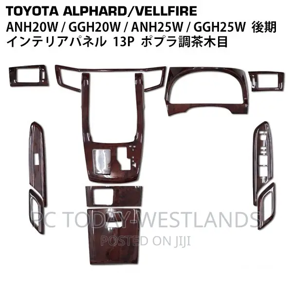 Alphard Vellfire ANH20W GGH20W ANH25W GGH25W Interior Panel