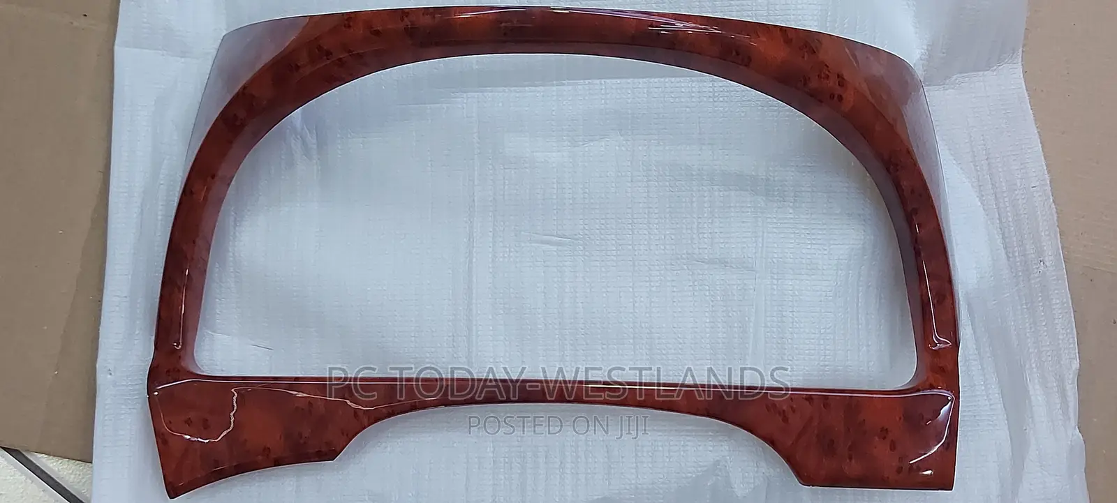 Alphard Vellfire Shiny Brown Wood Grain/Redwood Meter Panel