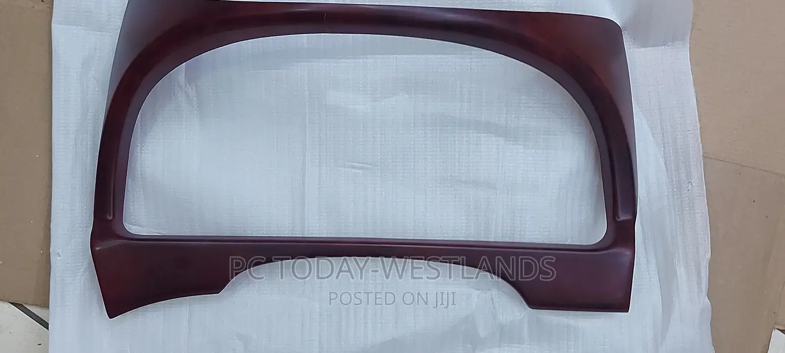 Alphard Vellfire Shiny Brown Wood Grain/Redwood Meter Panel