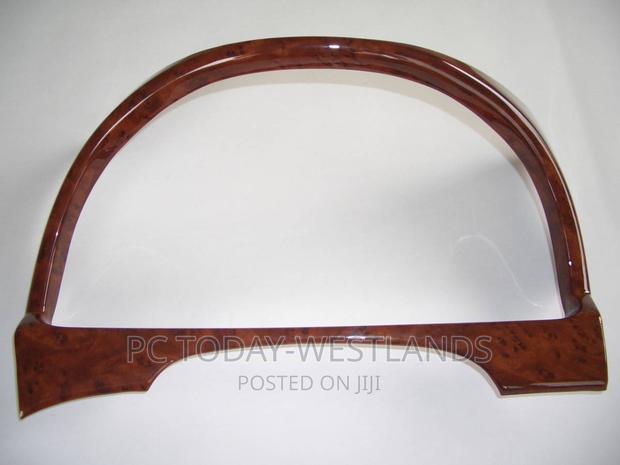 Alphard Vellfire Shiny Brown Wood Grain/Redwood Meter Panel