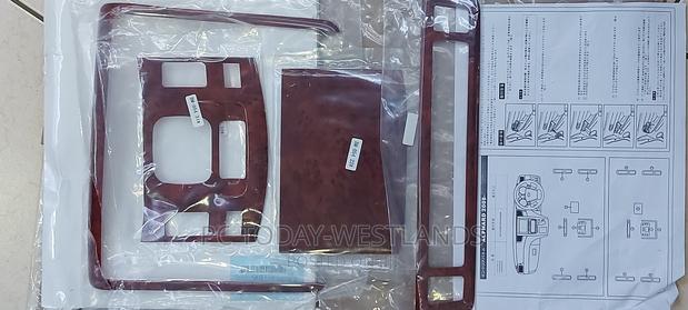 Interior Panel Alphard /Vellfire 20 Series Glossy Brown Wood - thumbnail 4