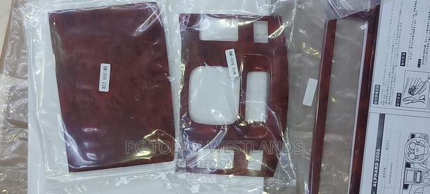 Interior Panel Alphard /Vellfire 20 Series Glossy Brown Wood - thumbnail 8