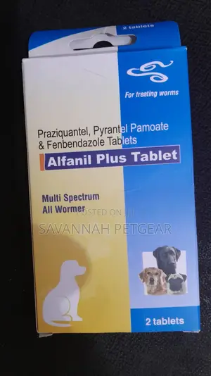 Alfanil Dewormer, Tablets for Dogs