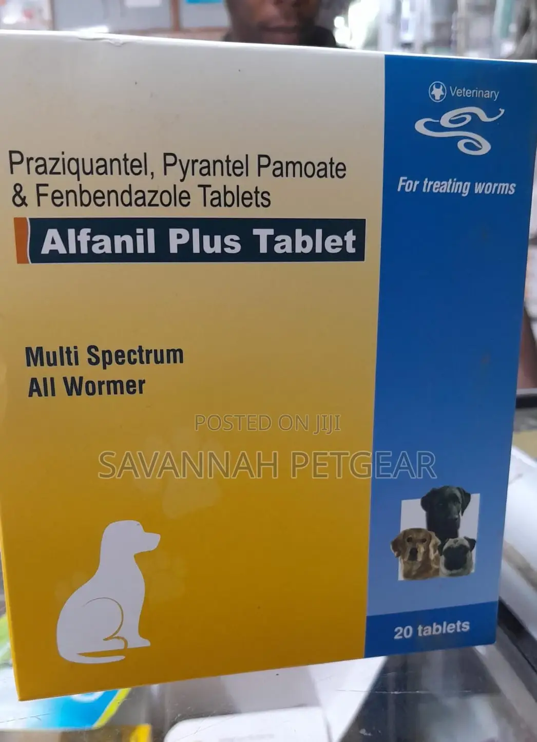 Alfanil Dewormer, Tablets for Dogs
