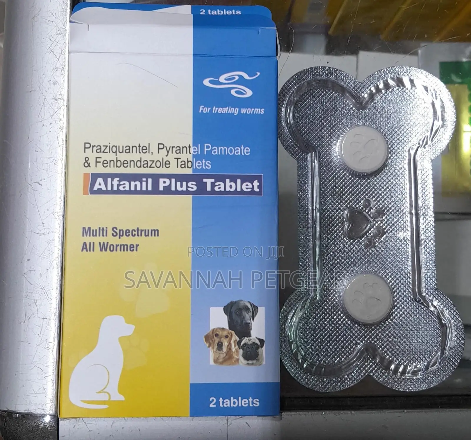 Alfanil Dewormer, Tablets for Dogs
