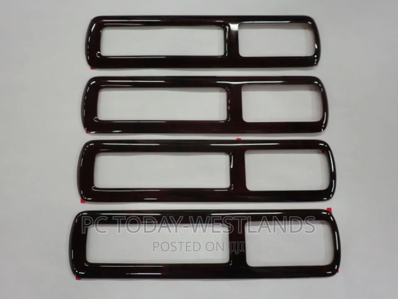 Alphard Vellfire Late 20s Red Wood Grain Panel