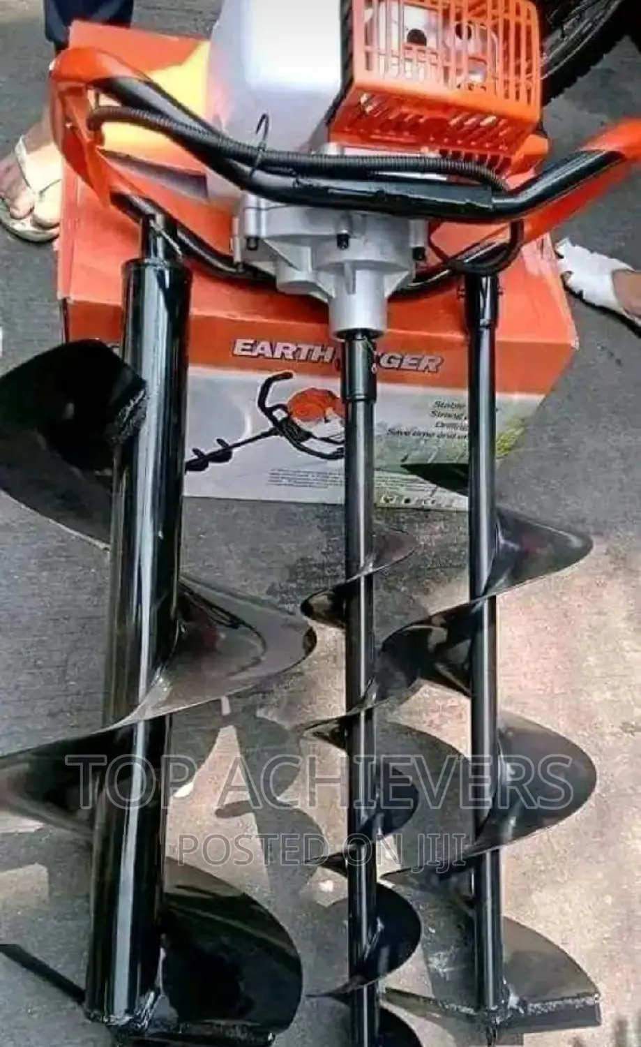 Quality Earth Auger 4 Stroke With 3blades
