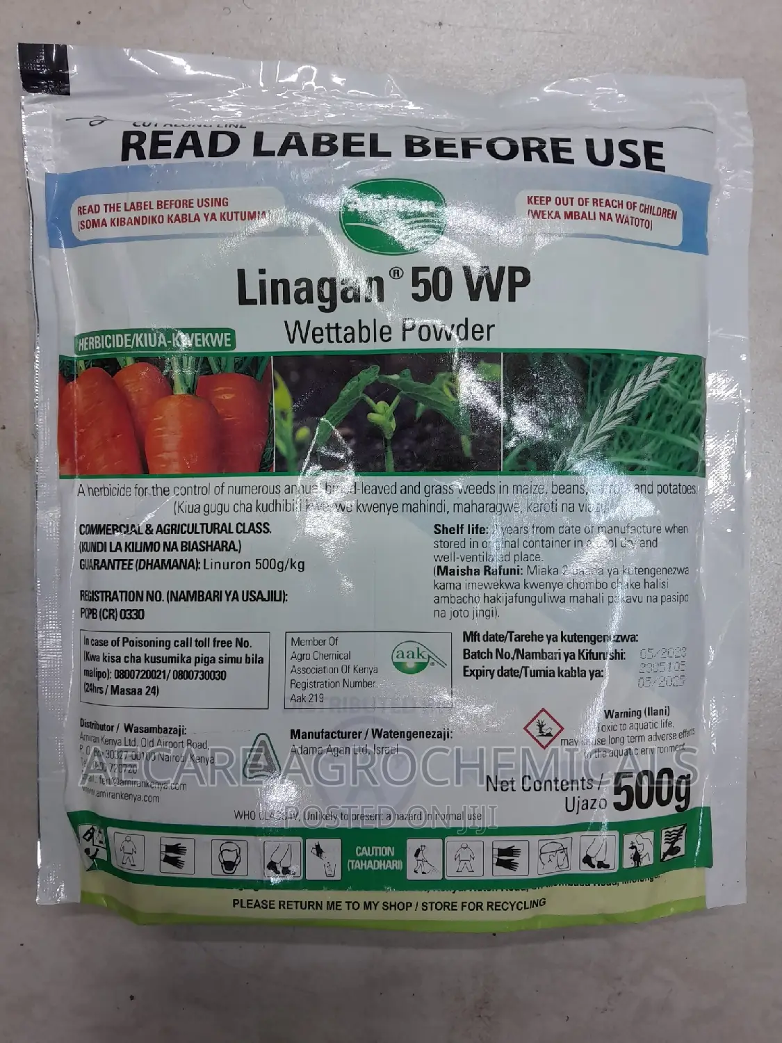 Linagan Selective Herbicide 50wp 500grams