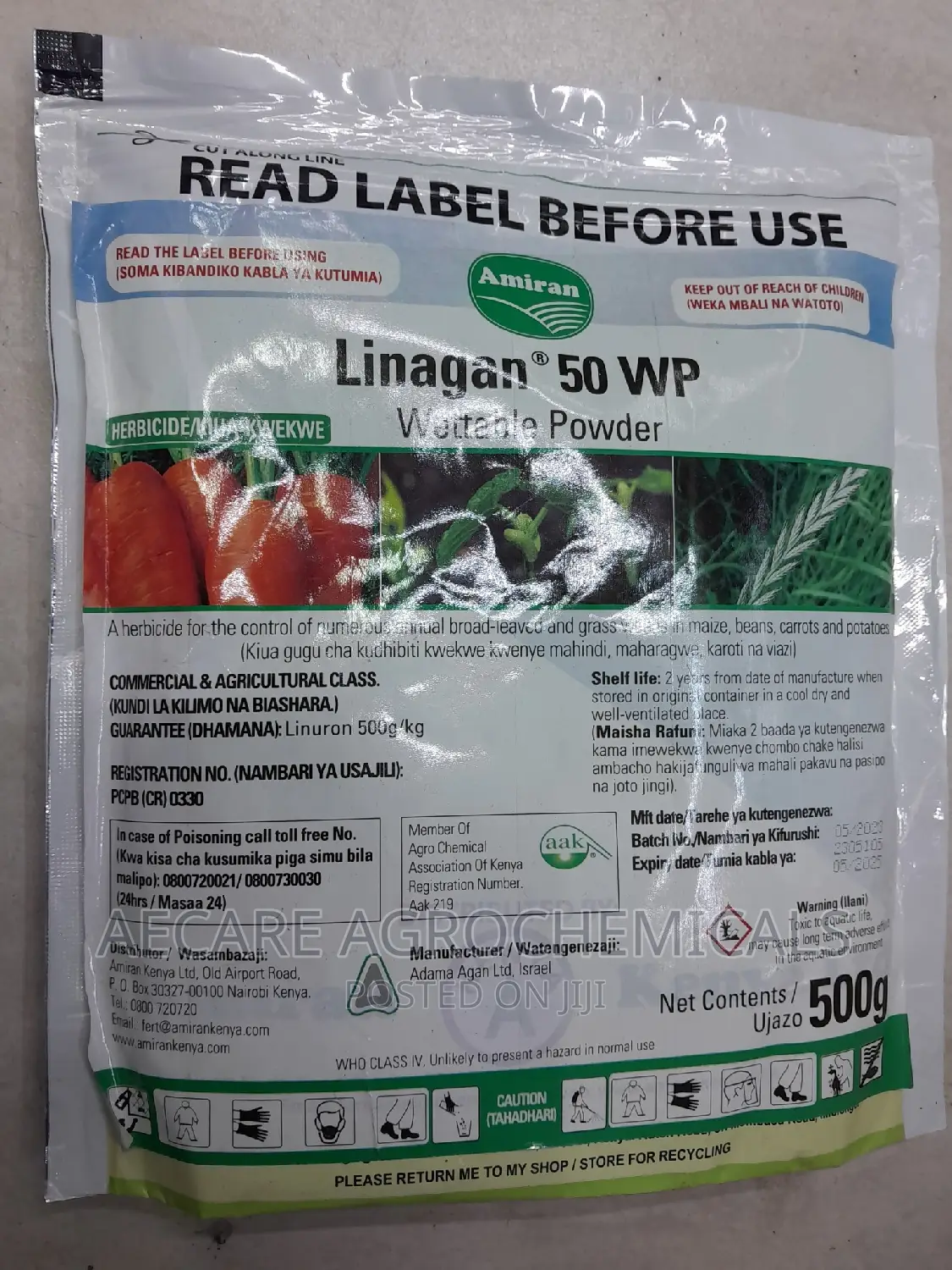 Linagan Selective Herbicide 50wp 500grams