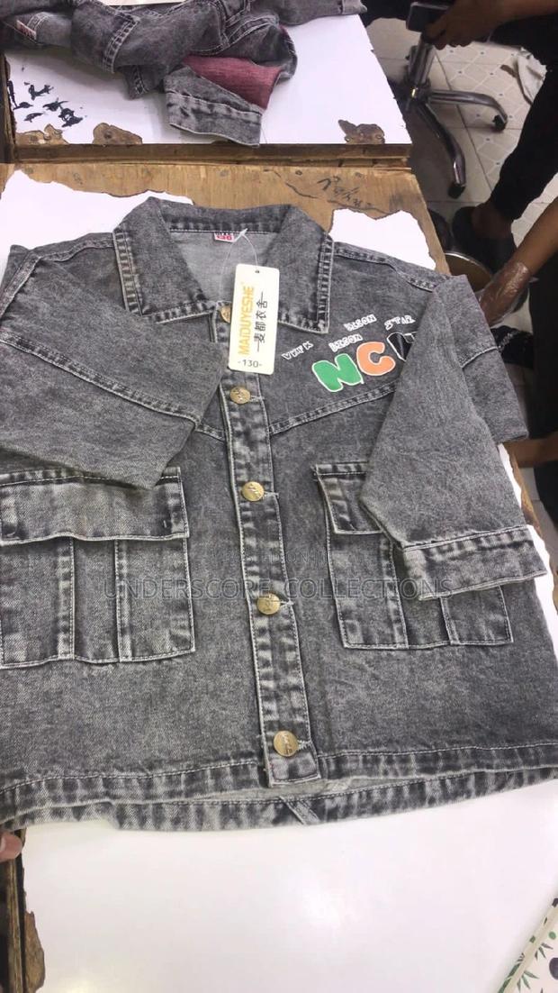 Unisex High-End Children Denim Jackets