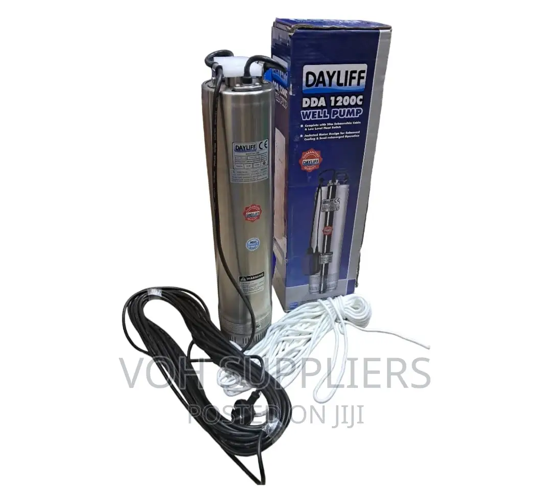 Dayliff Model DDA 1200C Submersible Well Pump