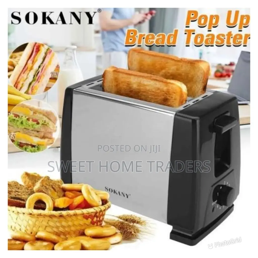 *2 Slice Bread Toaster* Sokany SK-016S